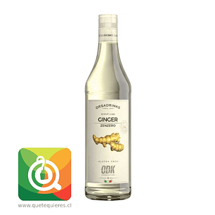 ODK Syrup Jengibre (Ginger) 750 Ml Vidrio