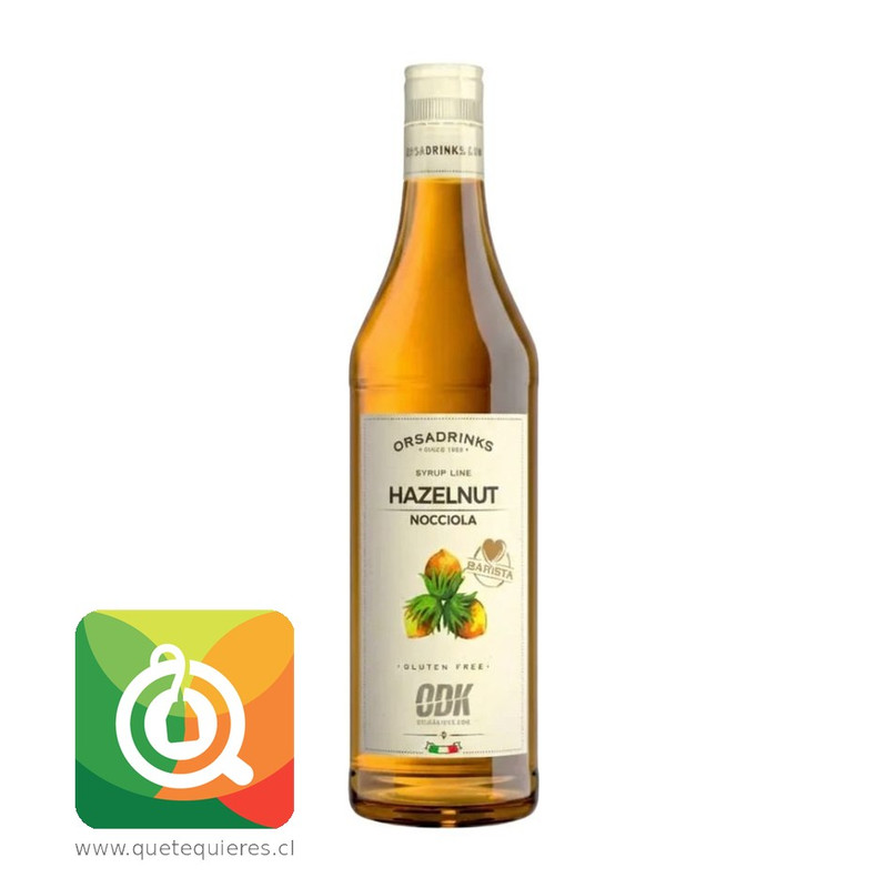 ODK Syrup Avellana (Hazelnut) 750 Ml Vidrio 1