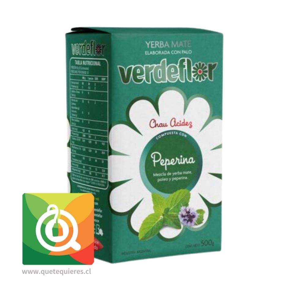 Verdeflor Yerba Mate Peperina 500 gr 1