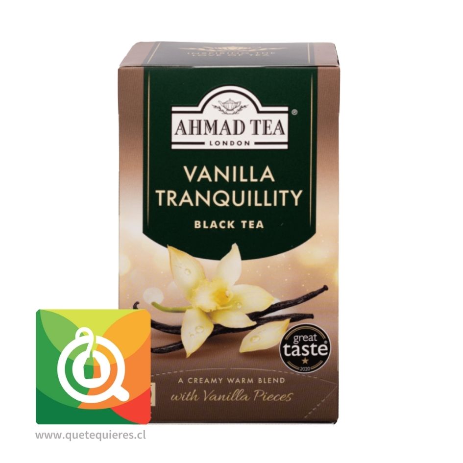 Ahmad Té Negro Vainilla 2