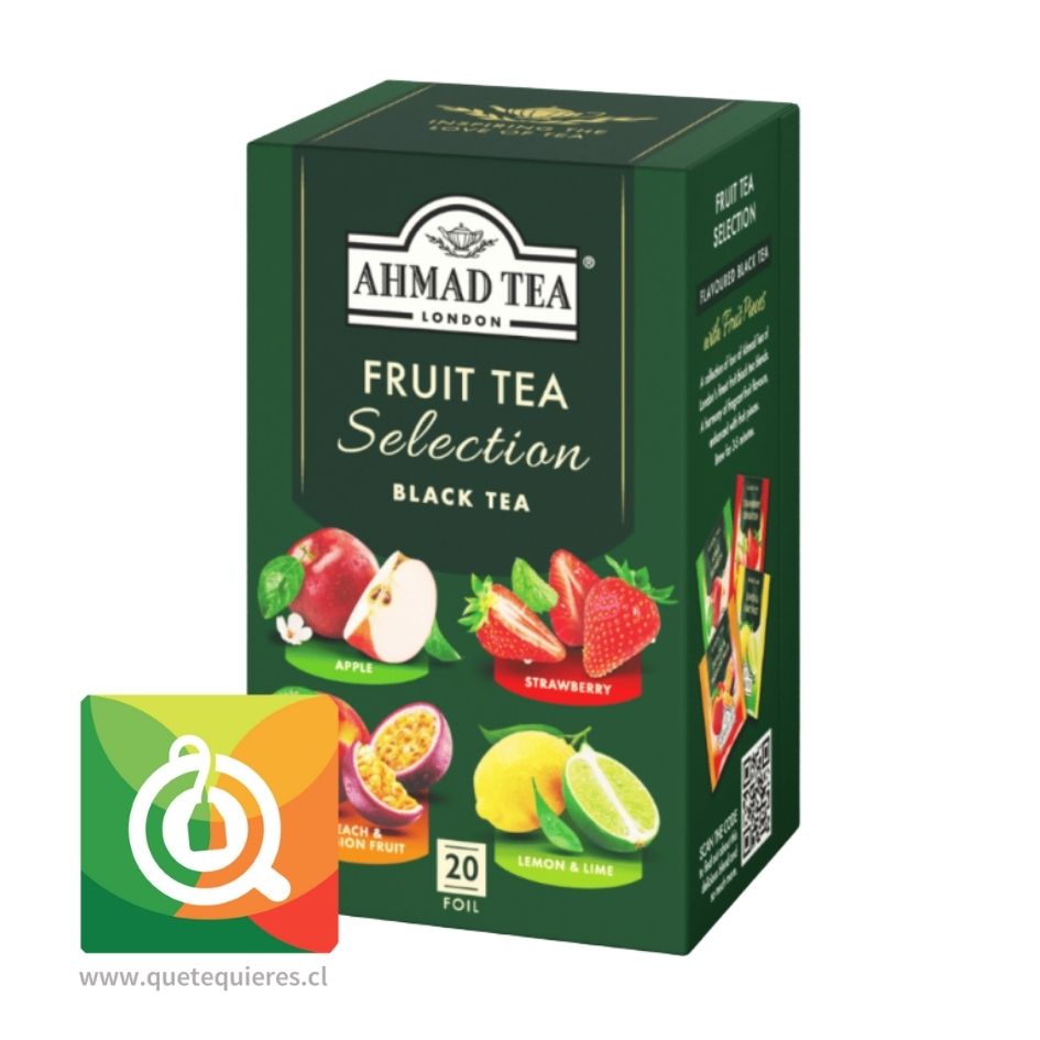 Ahmad Té Negro Fruit Selection Surtido Frutas 1