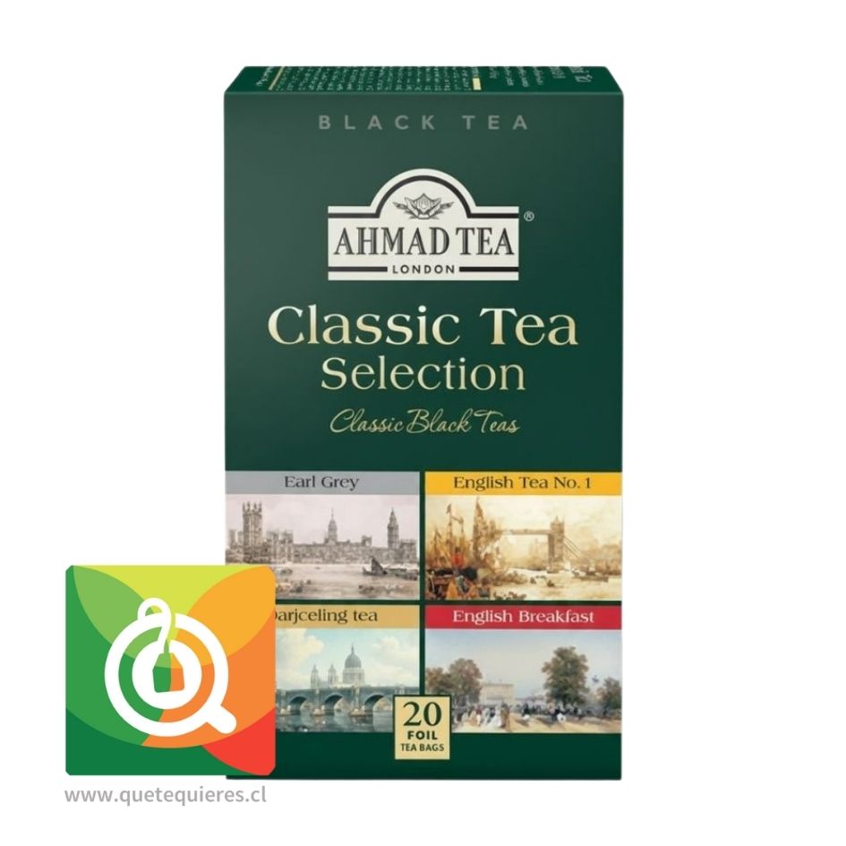 Ahmad Té Negro Selección Clásica 20 bolsitas 2