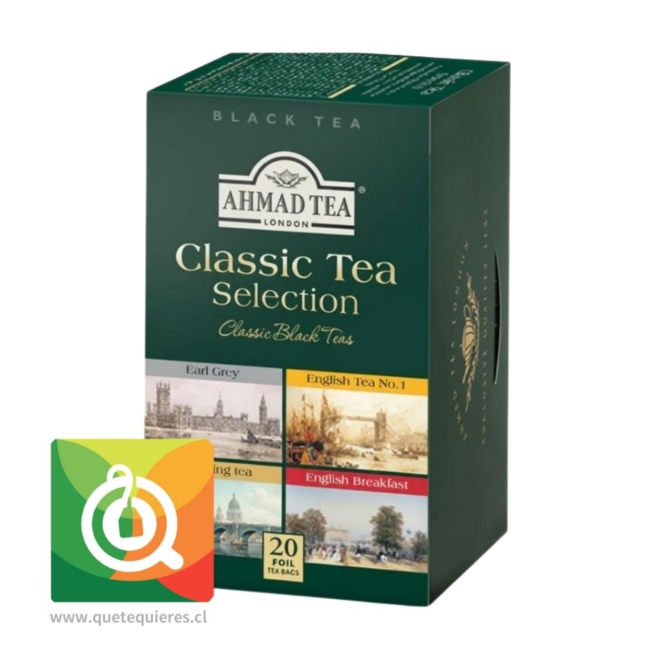 Ahmad Té Negro Selección Clásica 20 bolsitas 1