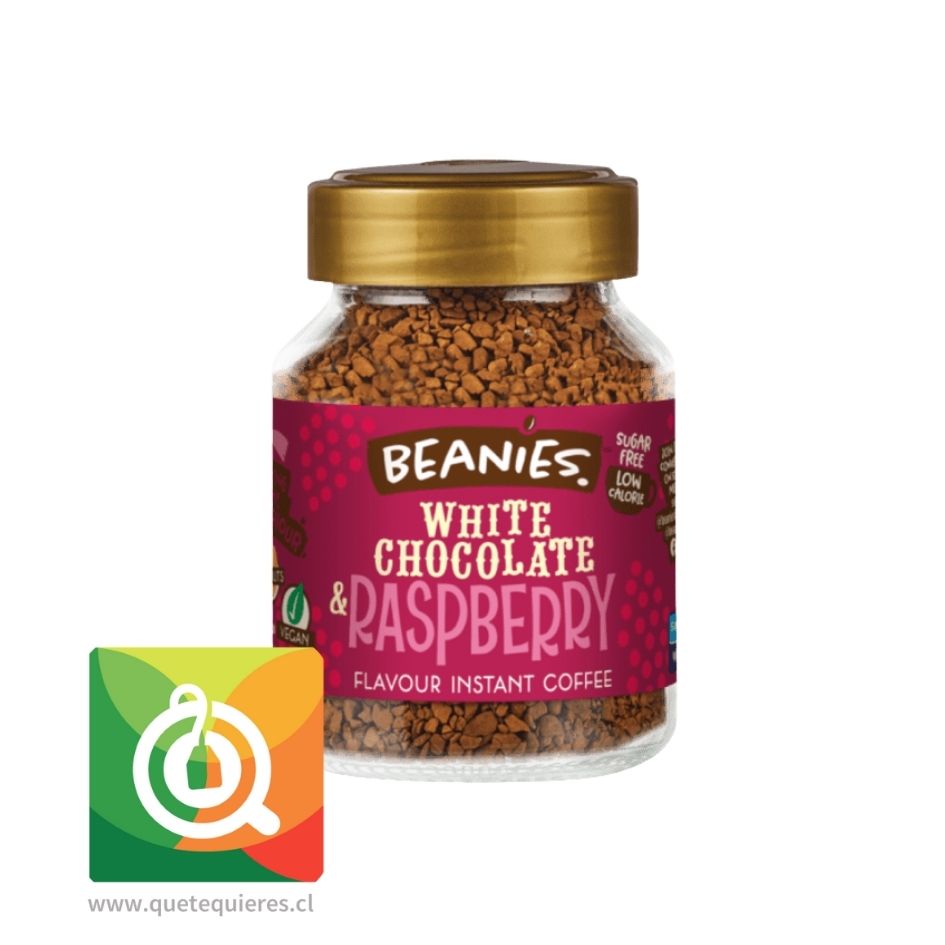 Beanies Café Liofilizado White Chocolate & Raspberry 1