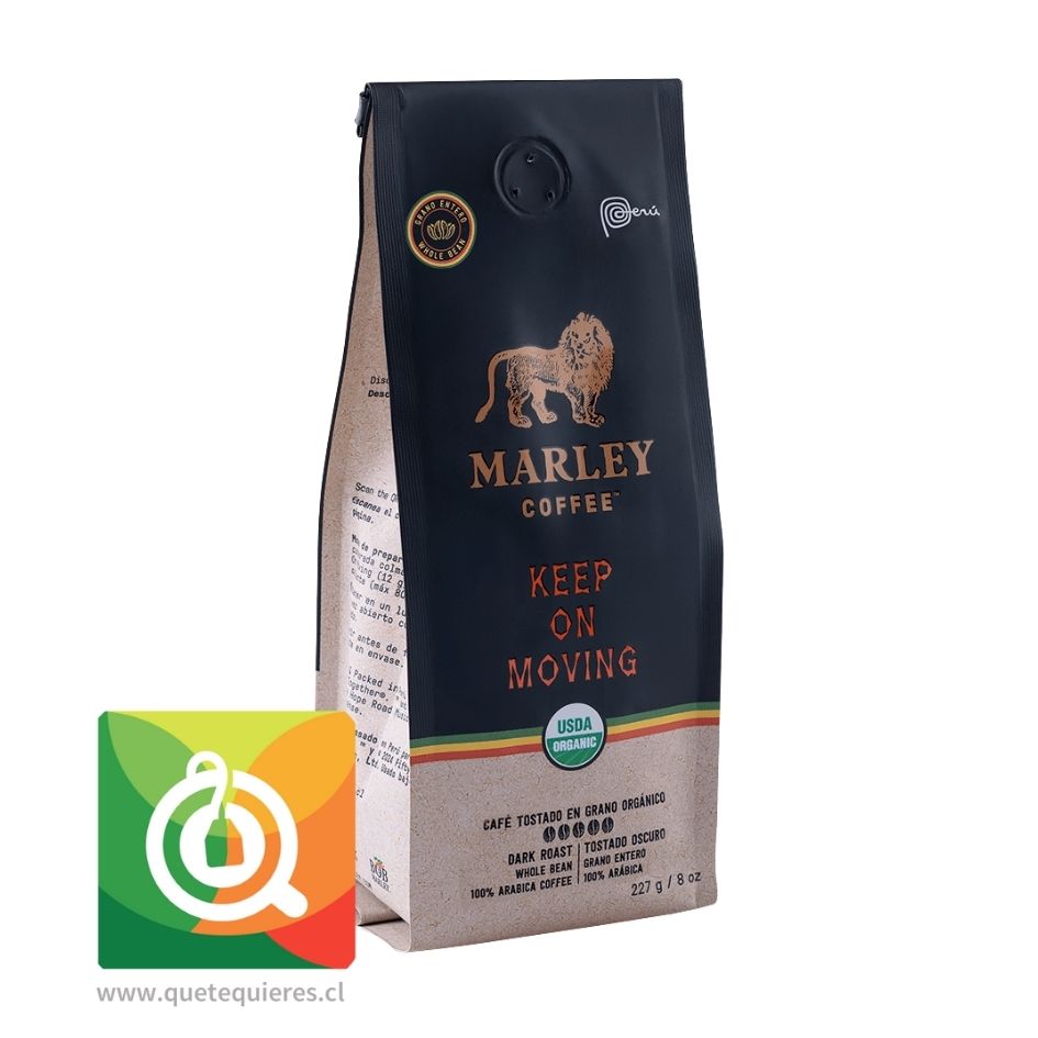 Marley Coffee Café Grano entero Keep On Moving 1