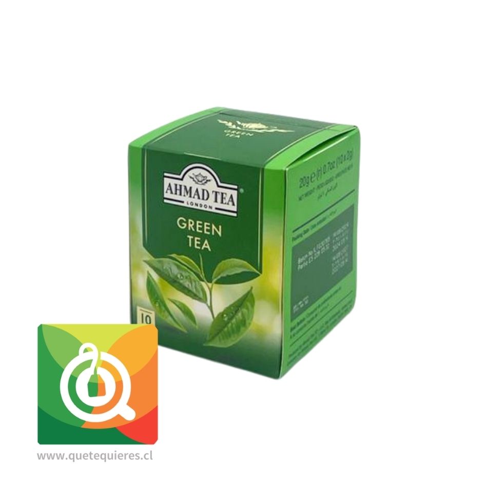 Ahmad Té Verde 10 bolsitas 1