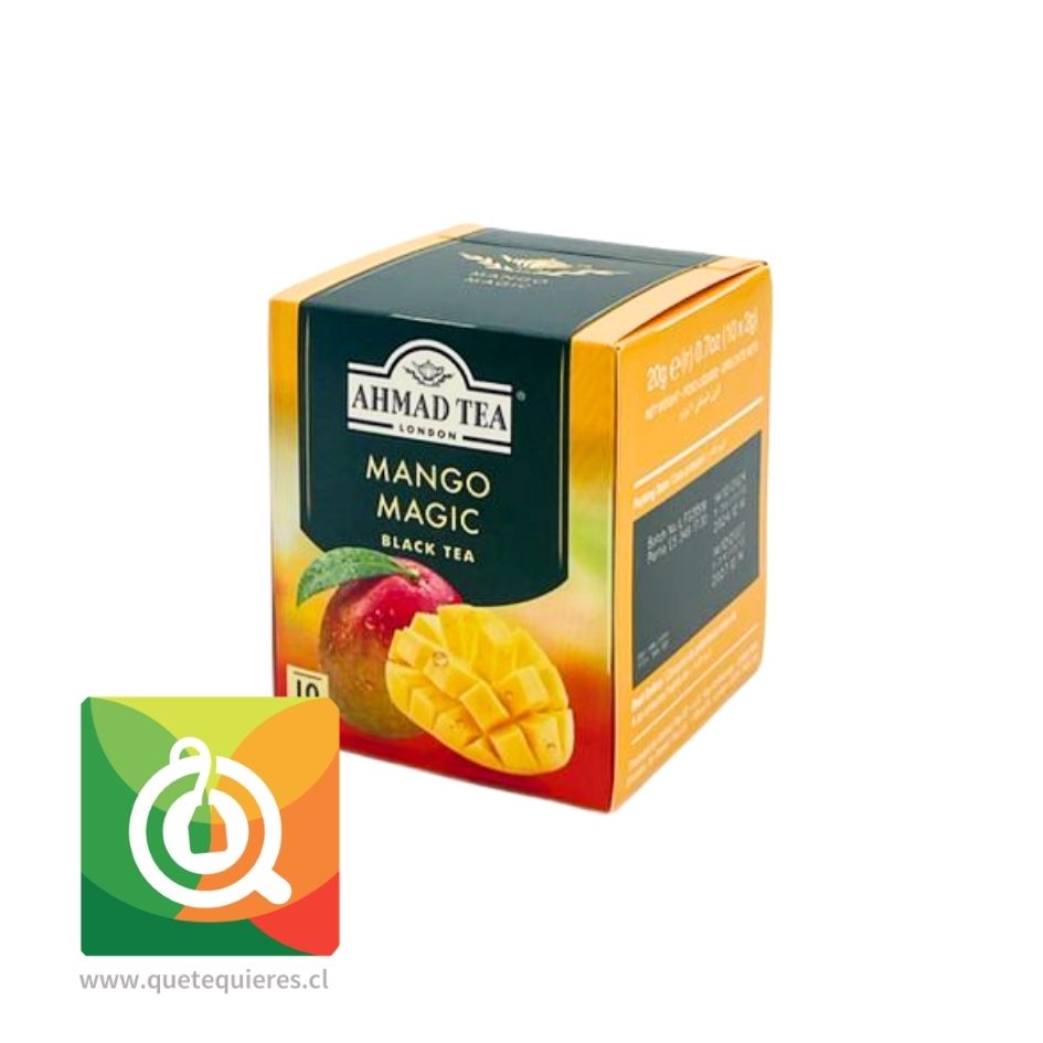 Ahmad Té Negro Mango 10 bolsitas 1