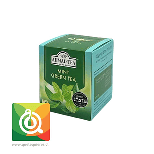 Ahmad Té Verde Menta 10 bolsitas