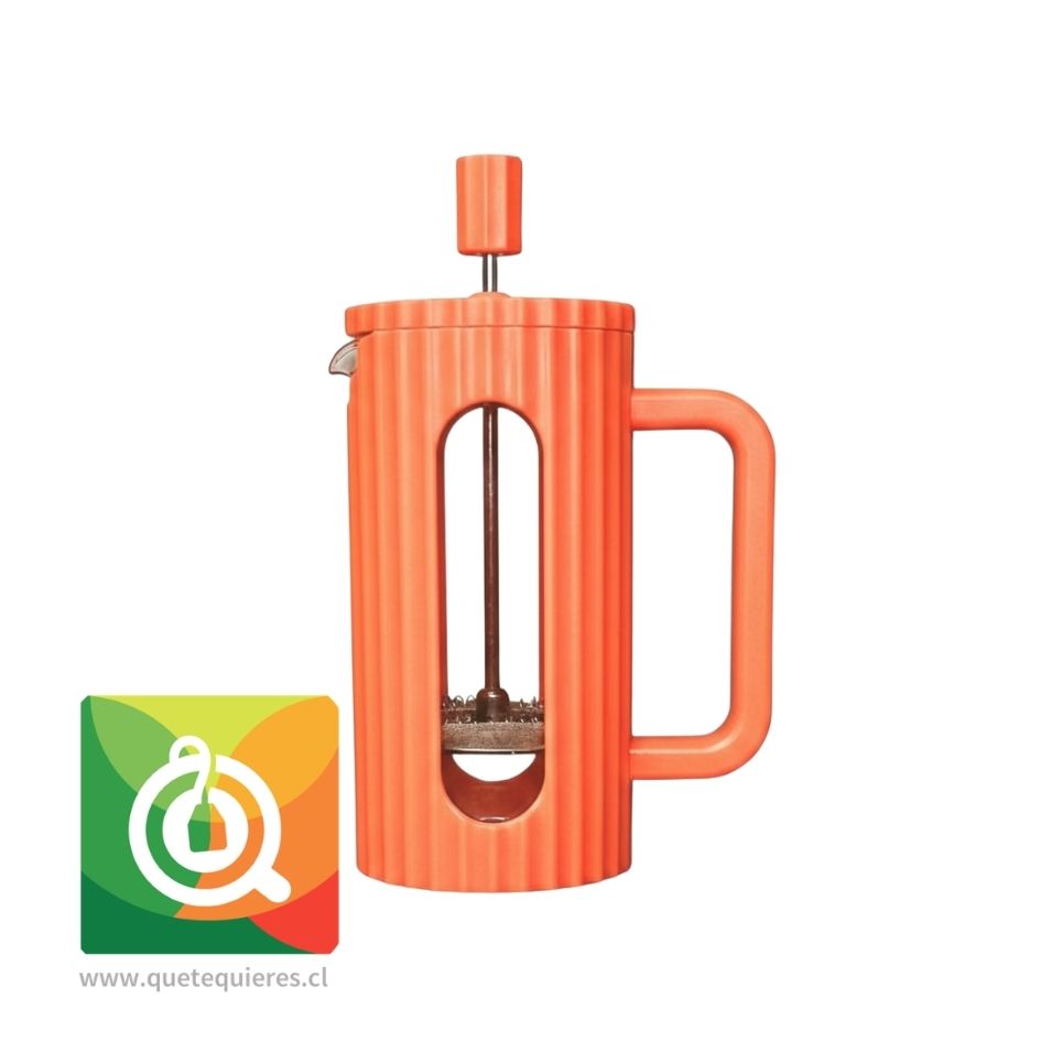 Oroley Cafetera Embolo Amalfi Naranja 350 ml 1