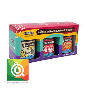 Beanies Pack Café Liofilizado Descafeinado 3x50g