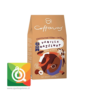 Coffee Way Café en grano molido Vainilla & Hazelnut