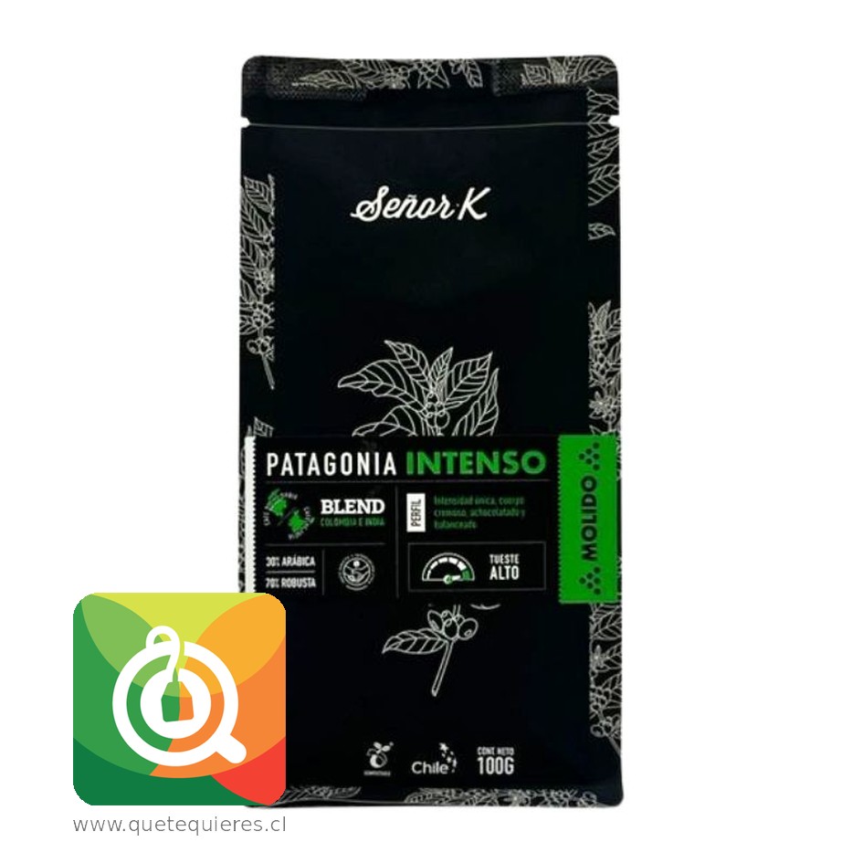 Señor K Café Molido Patagonia Intenso 100 gr 2