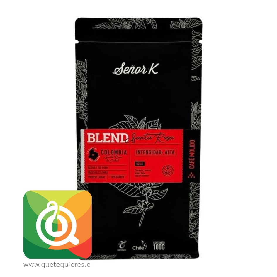 Señor K Café Molido Santa Rosa 100 gr 2