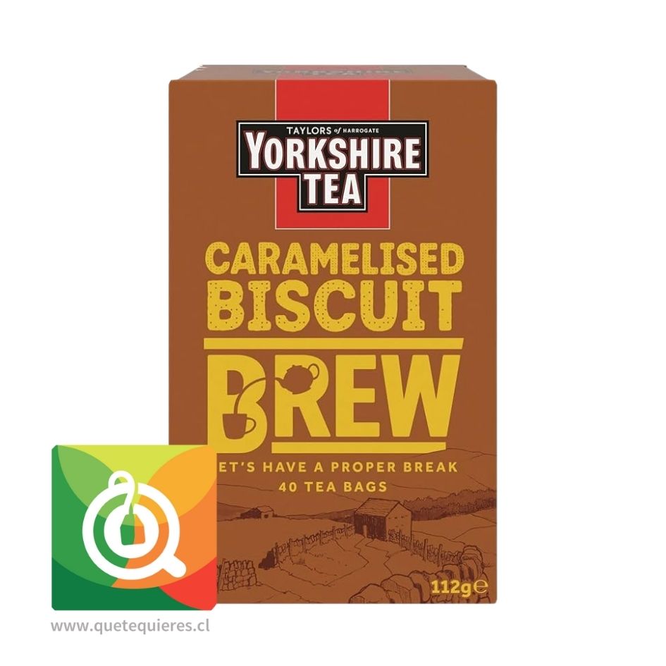 Taylors Yorkshire Tea Té negro con Infusión de Galleta Caramelizada 1