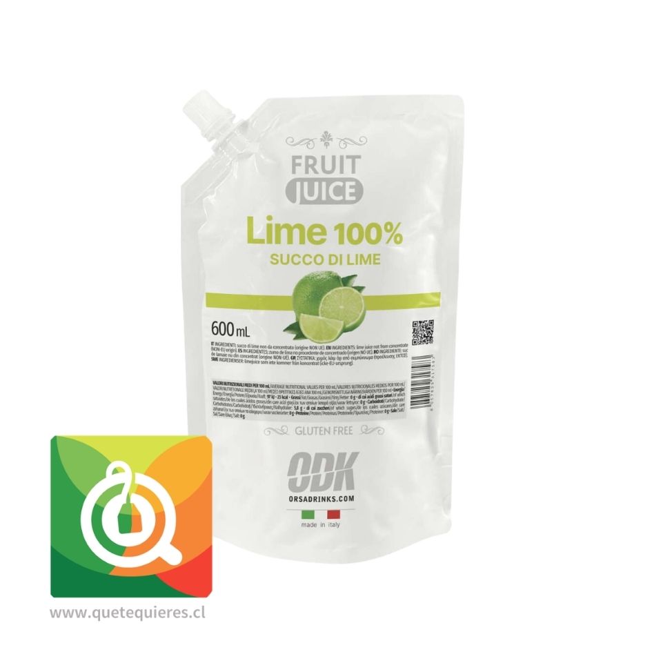 ODK Lime 100% Fruit Puree 600 Ml 1