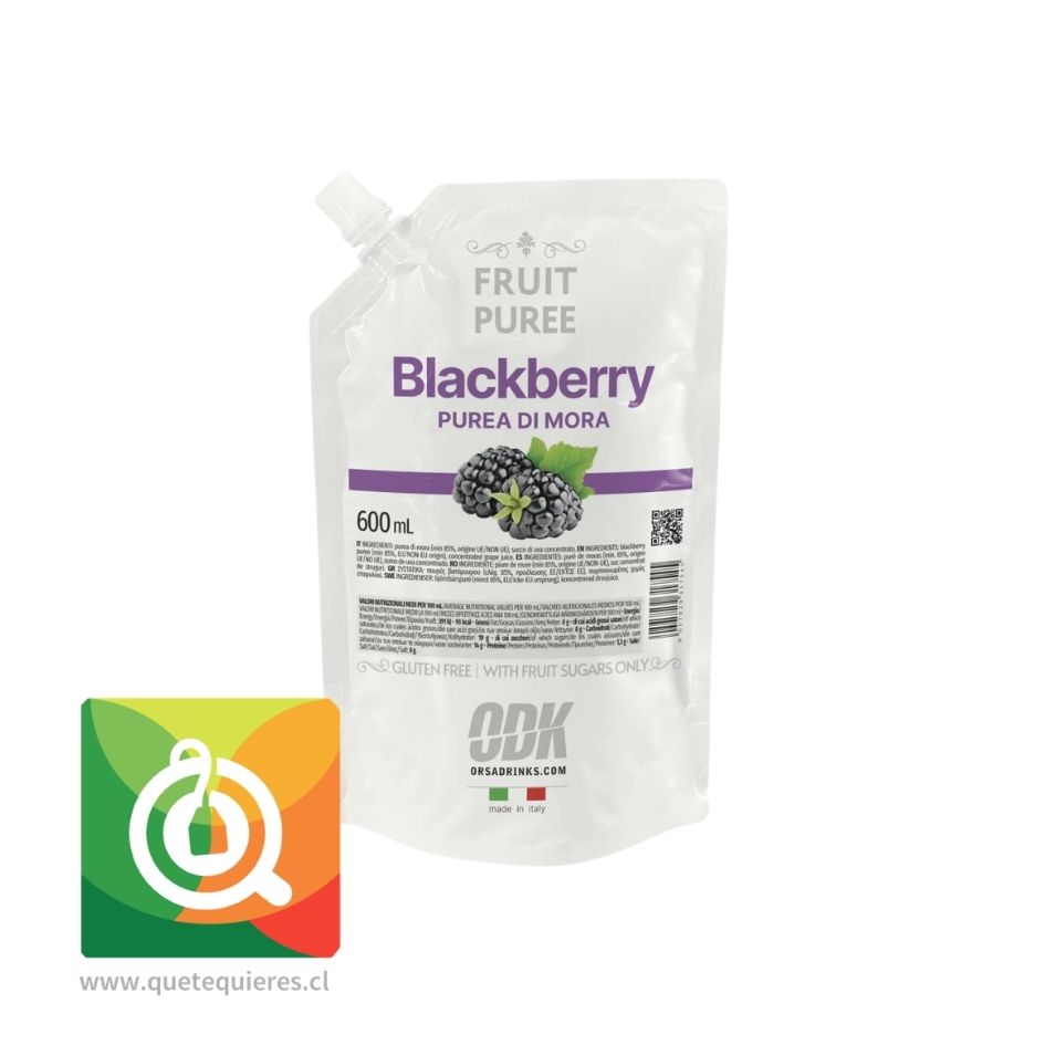 ODK Blackberry Fruit Puree 600 Ml 1
