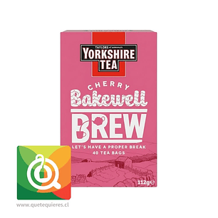 Taylors Yorkshire Tea Cherry - Cereza Bakewell Brew 112 gr