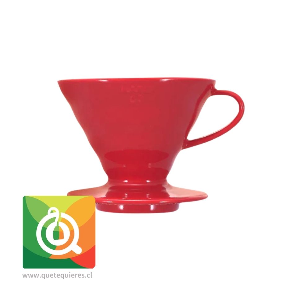 Hario Dripper V60-02 Cerámica Roja 1