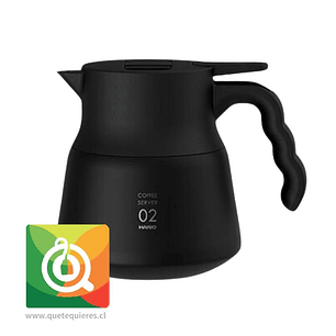 Hario V60 Insulated Stainless Steel Server Plus 600 Black