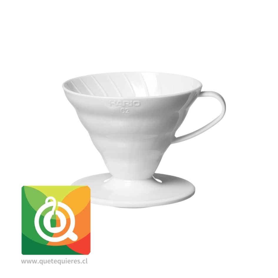 Hario V60-02 Acrílico Blanco 1