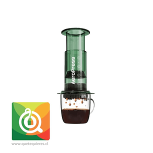 Aeropress Cafetera Aeropress Clear Green (1–3 Cup)