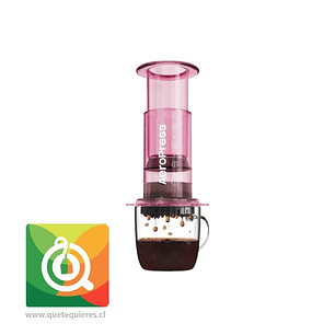 Aeropress Cafetera Aeropress Clear Pink (1–3 Cup)