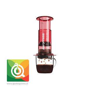 Aeropress Cafetera Aeropress Clear Red (1–3 Cup)