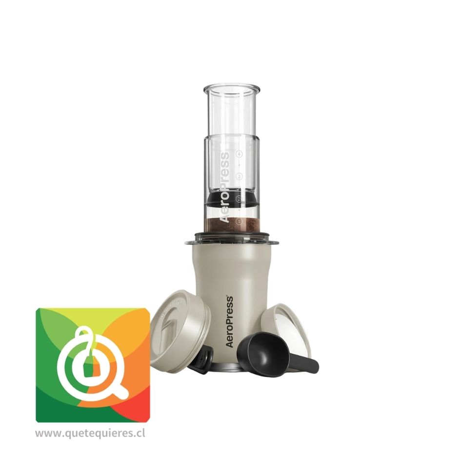Aeropress Cafetera Aeropress Go Plus Ultra Travel Cream (1–3 Cup) 1