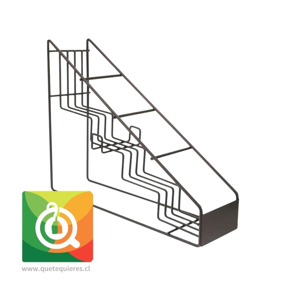 Rack para Syrup 4 Botellas | Soporte Organizador para Jarabes de Café 1