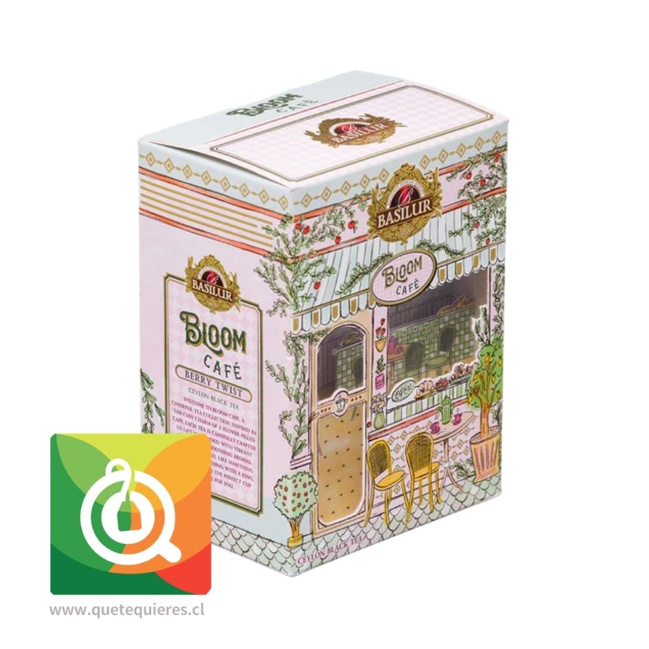 Basilur Bloom Café - Té Negro Berry Twist 75 g 1