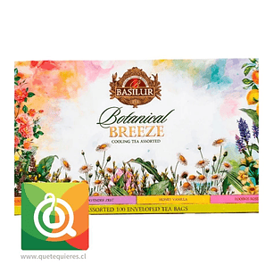 Basilur Surtido Brisa Botánica - Botanical Breeze 100 Bolsitas