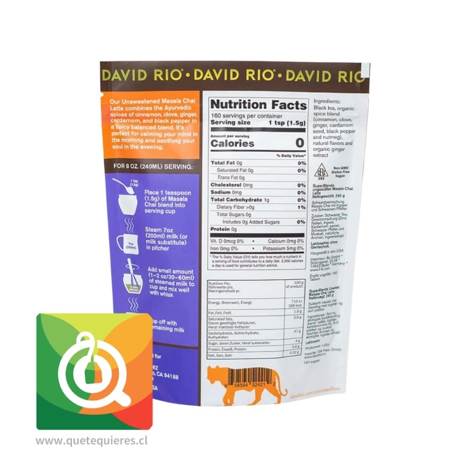 David Rio Massala Chai Latte 2