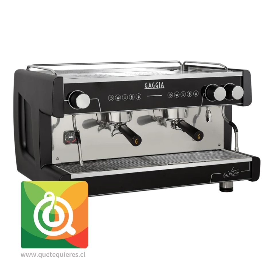 Gaggia Cafetera Automática La Vetro 2G Negro con Acero 1
