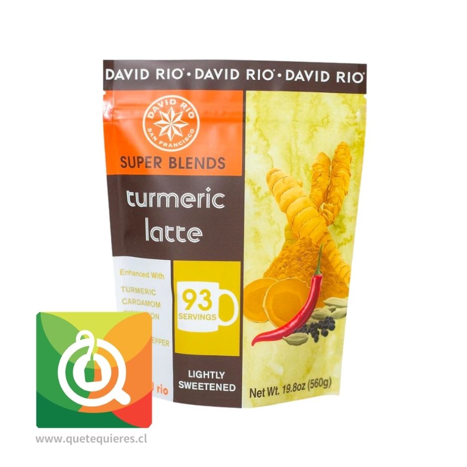 David Rio Base de Cúrcuma - Turmeric Latte 560 gr 1