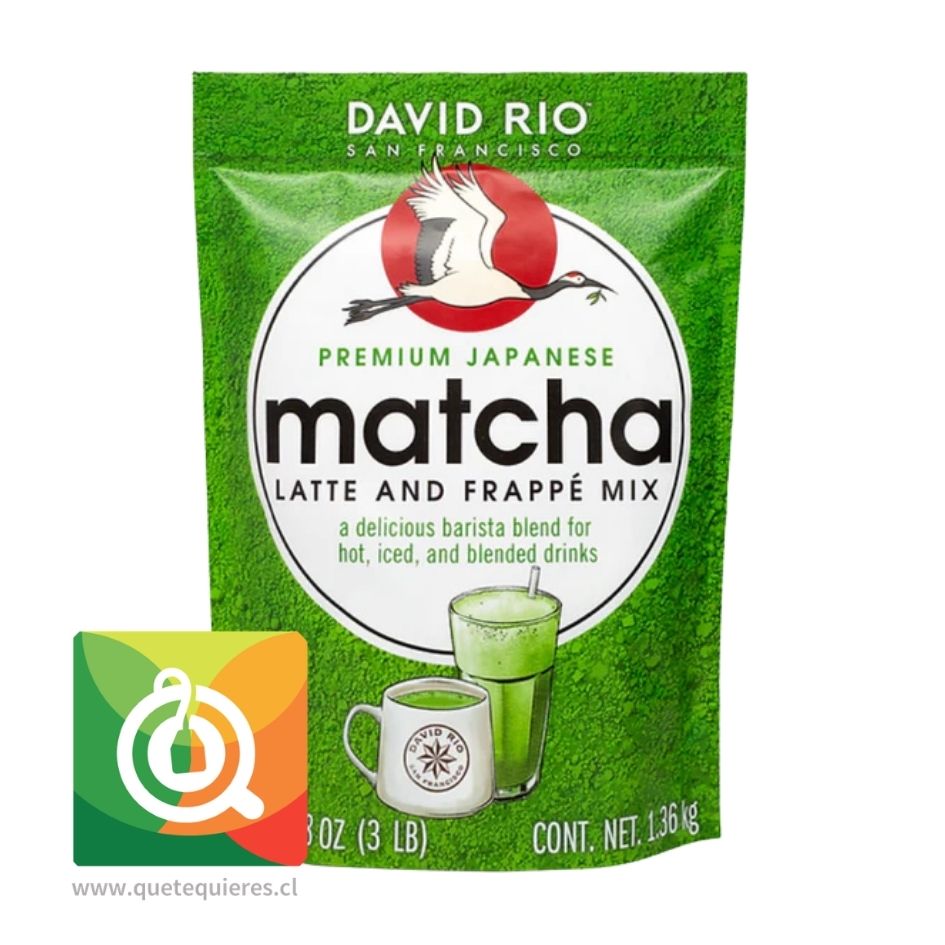 David Rio Matcha Latte Y Frappe 1,3 Kg 1