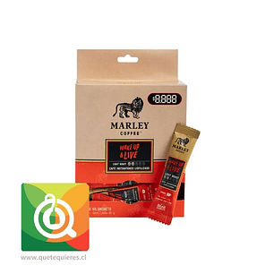 Marley Coffee Café Liofilizado Wake Up and Live Sticks
