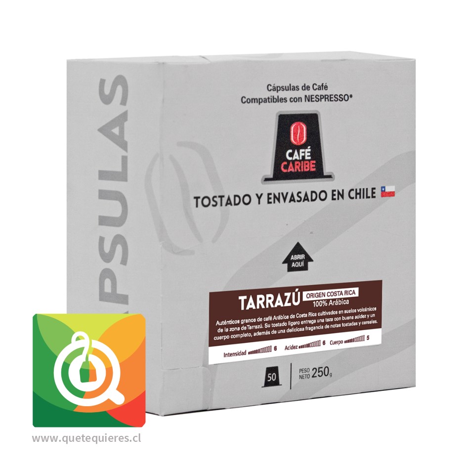 Café Caribe Café Cápsula Tarrazu Origen Costa Rica 50 unidades 1