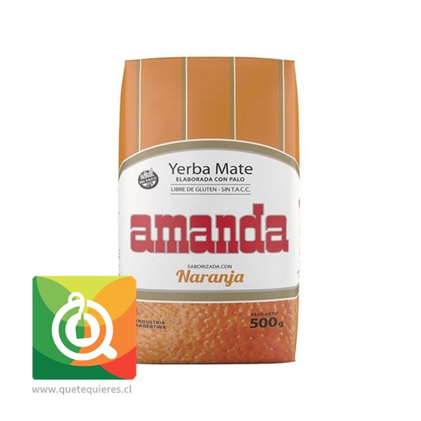 Amanda Yerba Mate Naranja 1