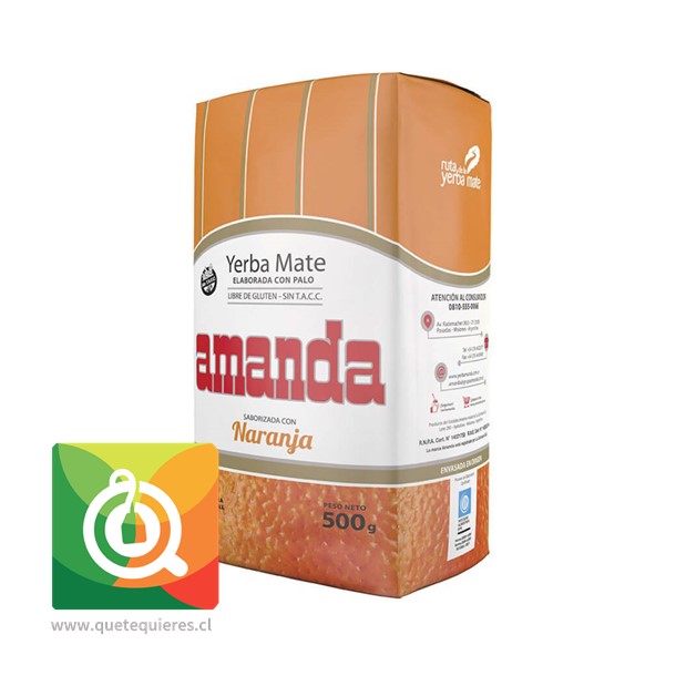 Amanda Yerba Mate Naranja 2