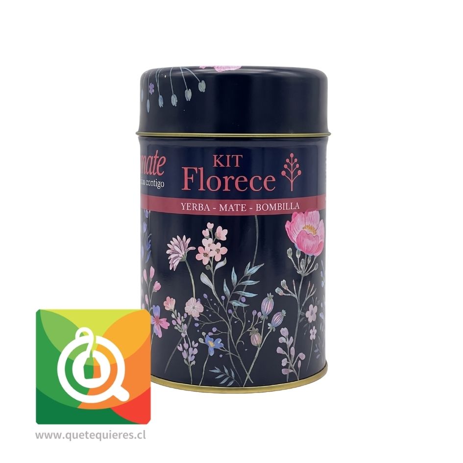 Anymate Pack Yerbatero Mate Lindo Kit Florece Rosa 2