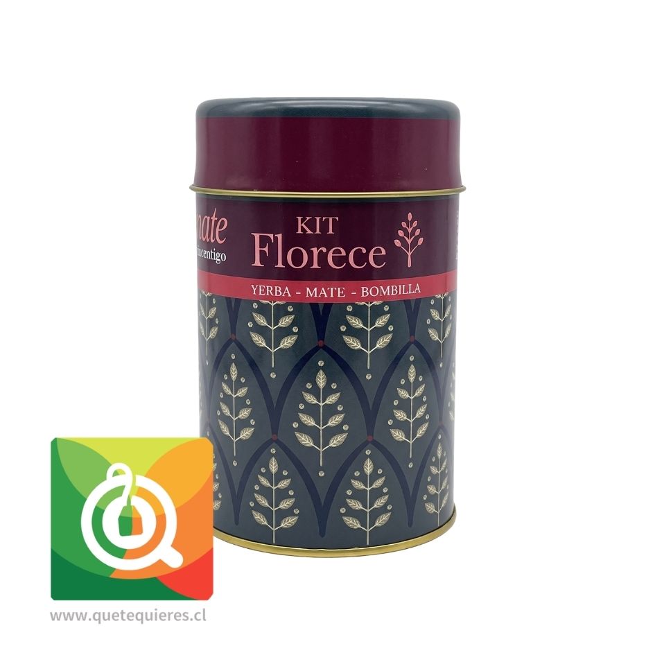 Pack Yerbatero Mate Lindo Kit Florece Verde 2