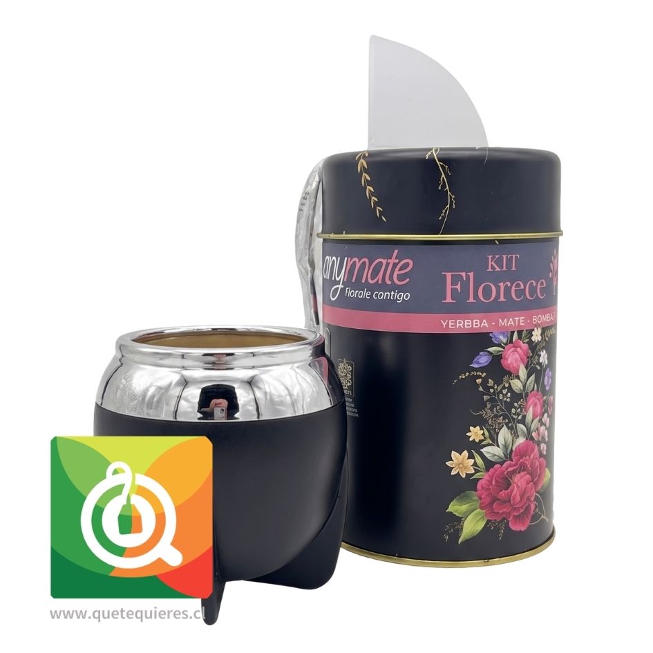 Anymate Pack Yerbatero Mate Lindo Florece Floral Rosas 1
