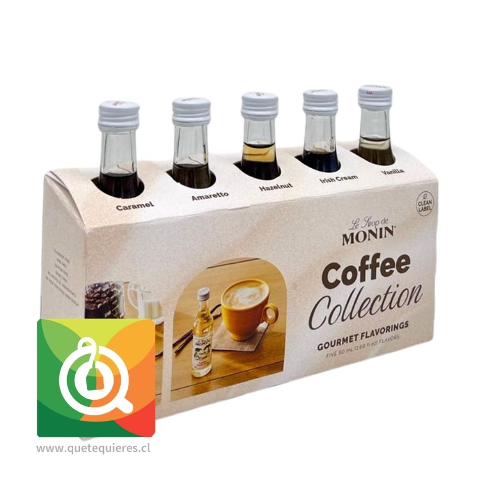 Monin 5 Syrup Colección de Café  1