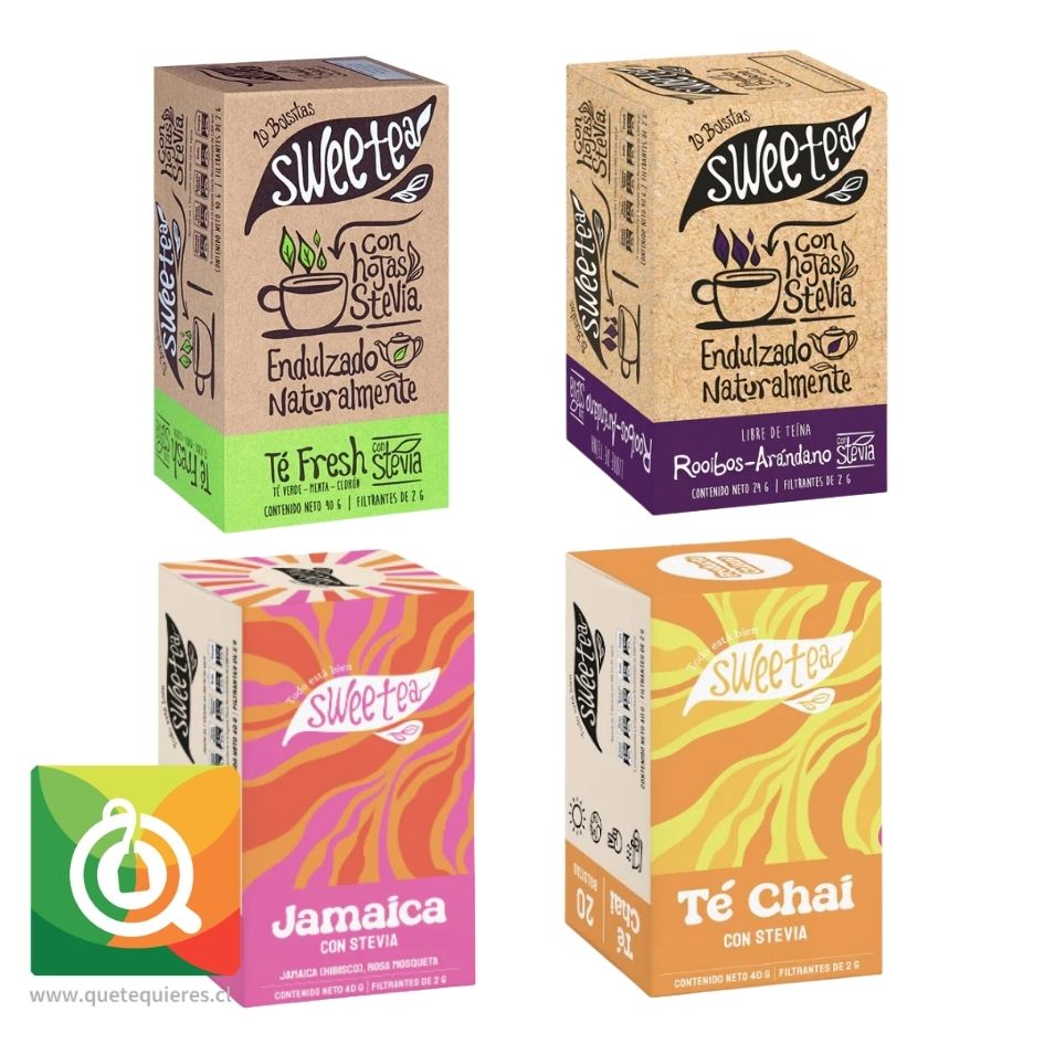 Sweetea Pack Infusiones Surtidas x 4 1