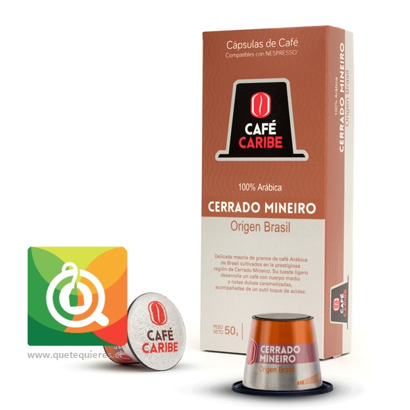 Café Caribe Café Cápsula Cerrado Mineiro Origen Brasil