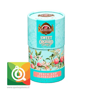 Basilur Té Verde con Durazno y Elderflower - Sweet Orchard Peach Elderflower