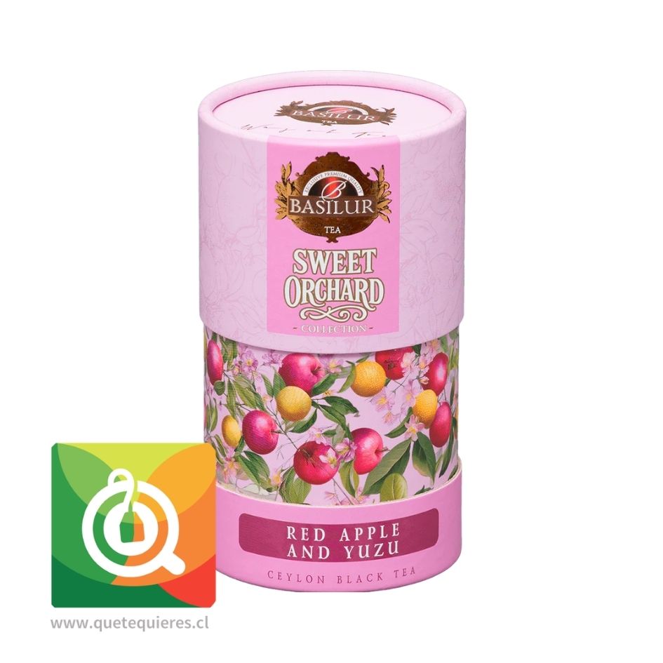 Basilur Té Negro con Manzana Roja y Yuzu - Sweet Orchard - Red Apple & Yuzu 1
