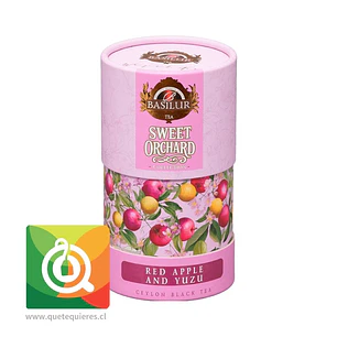 Basilur Té Negro con Manzana Roja y Yuzu - Sweet Orchard - Red Apple & Yuzu
