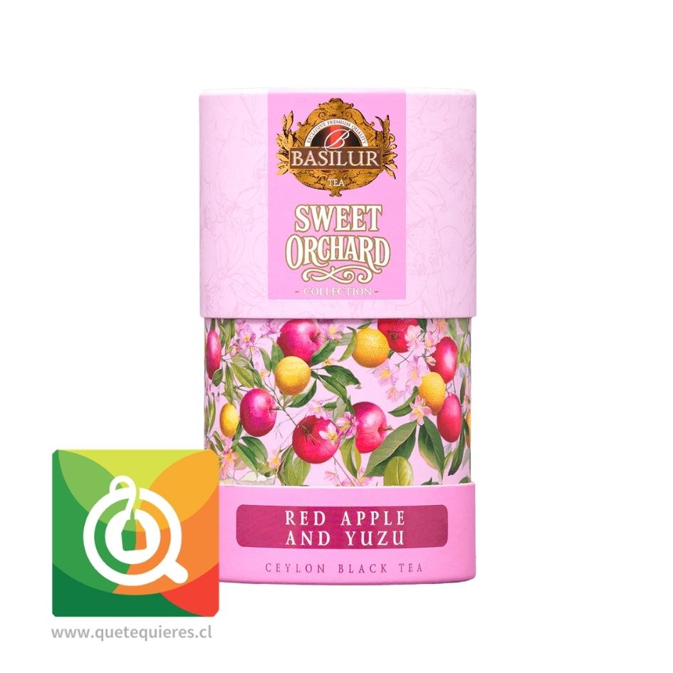 Basilur Té Negro con Manzana Roja y Yuzu - Sweet Orchard - Red Apple & Yuzu 2
