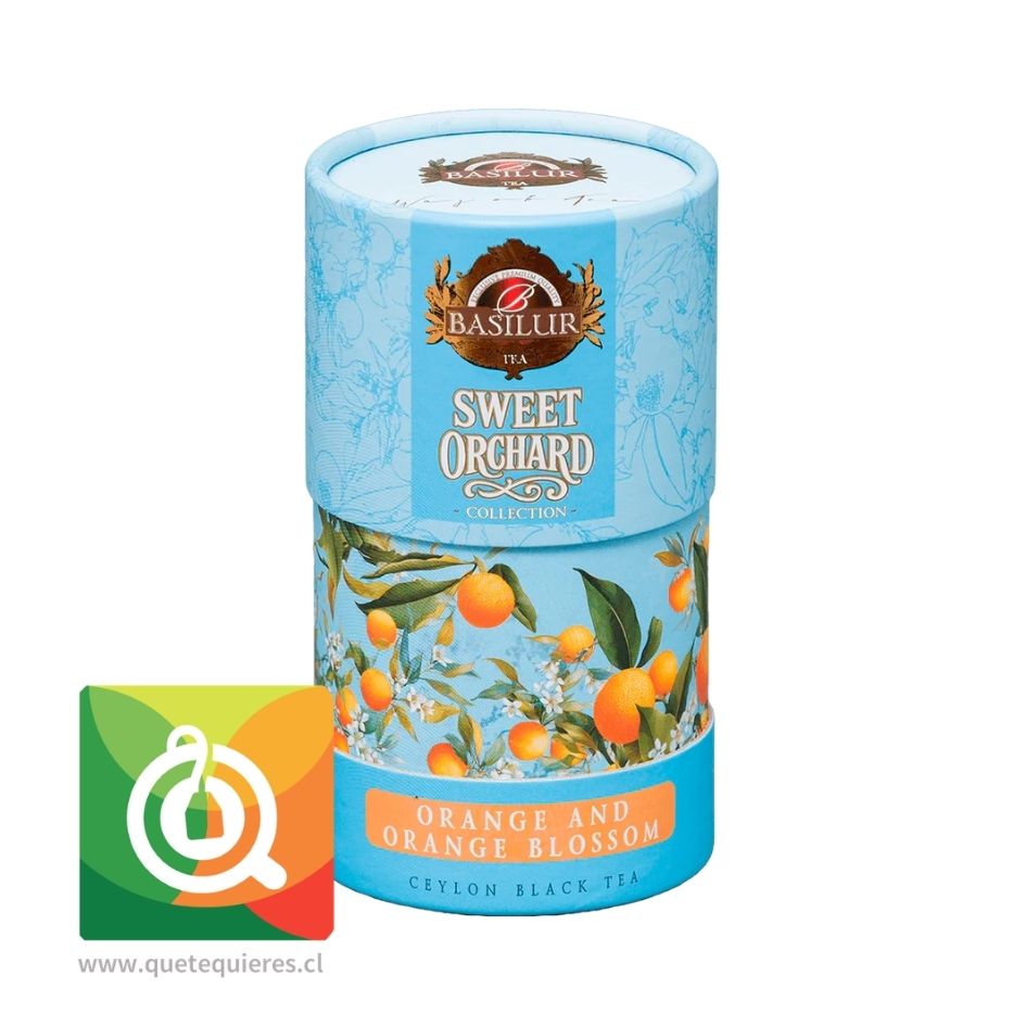 Basilur Té Negro con Naranja y Brotes de Naranja - Sweet Orchard Orange Blosson 1